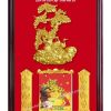 Lịch Khung Gỗ Kim Tiền Tài Lộc