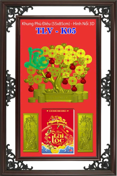 Lịch Khung Nhựa Lộc Kim Tiền